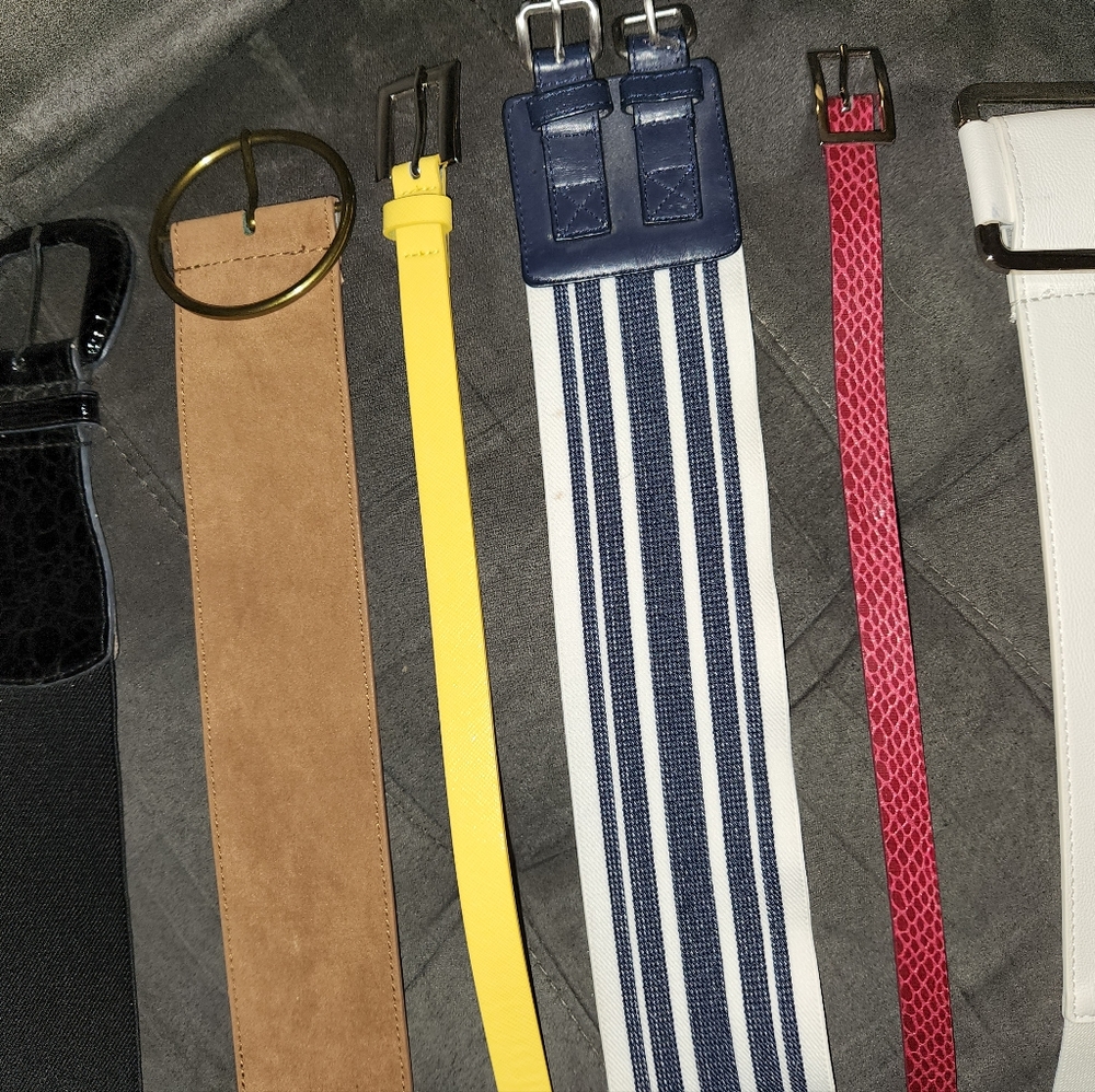 Lot of belts